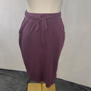 Zenana Outfitters Women's Purple Pencil Skirt